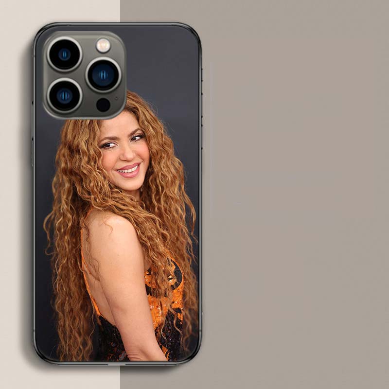 Чехол для телефона S-Shakira Singer для iPhone 17 Air 15 Pro 14 Plus 16 Pro Max 12 13 Mini 11 16E X XS Чехол Милый Fundas