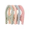 10PCS Foldable Plastic Hooks - Space Saving Travel Clothes Hanger for Wardrobe