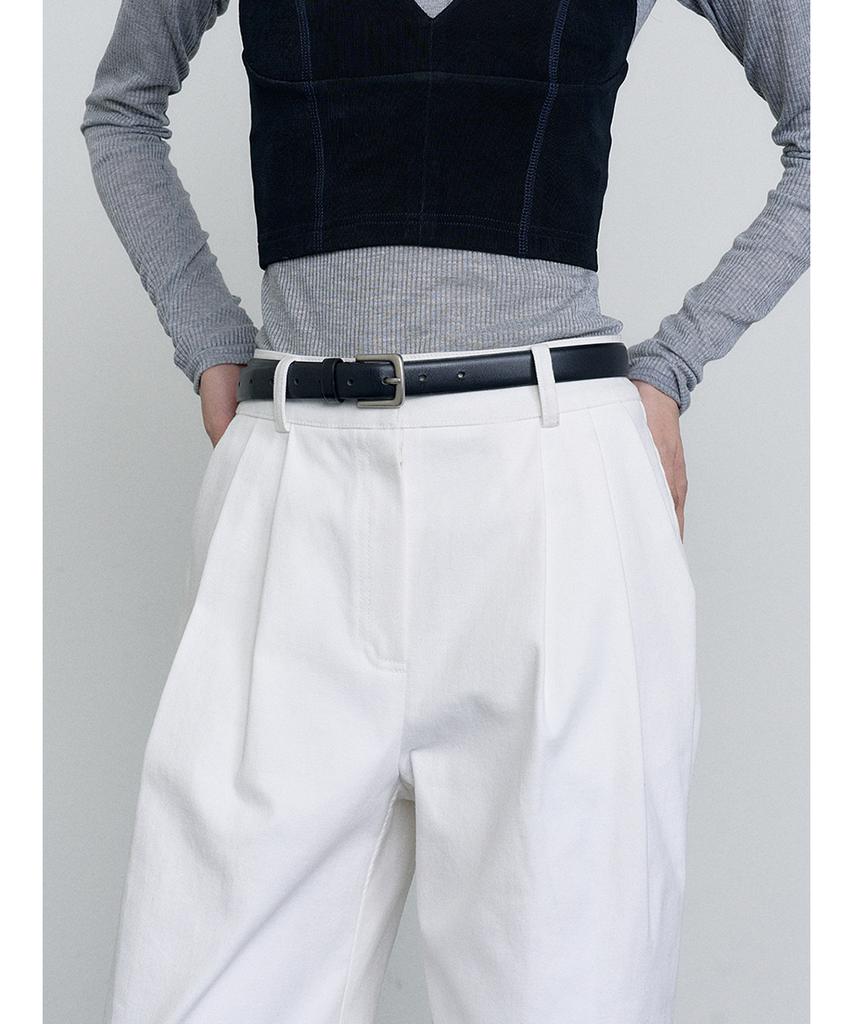 MAKE A TOAST Reversible Corduroy Pants Ivory Mbefpa006Iv