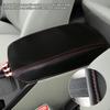 Для Honda CIVIC 9-го поколения 2012 2013 2014 2015 годов, кожаный чехол для центрального подлокотника с микрофиброй, автомобильные аксессуары для интерьера
