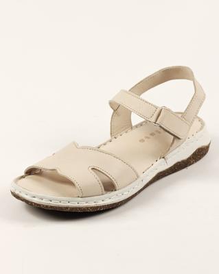 Сандали комфорт 976 36 бежевые кожа