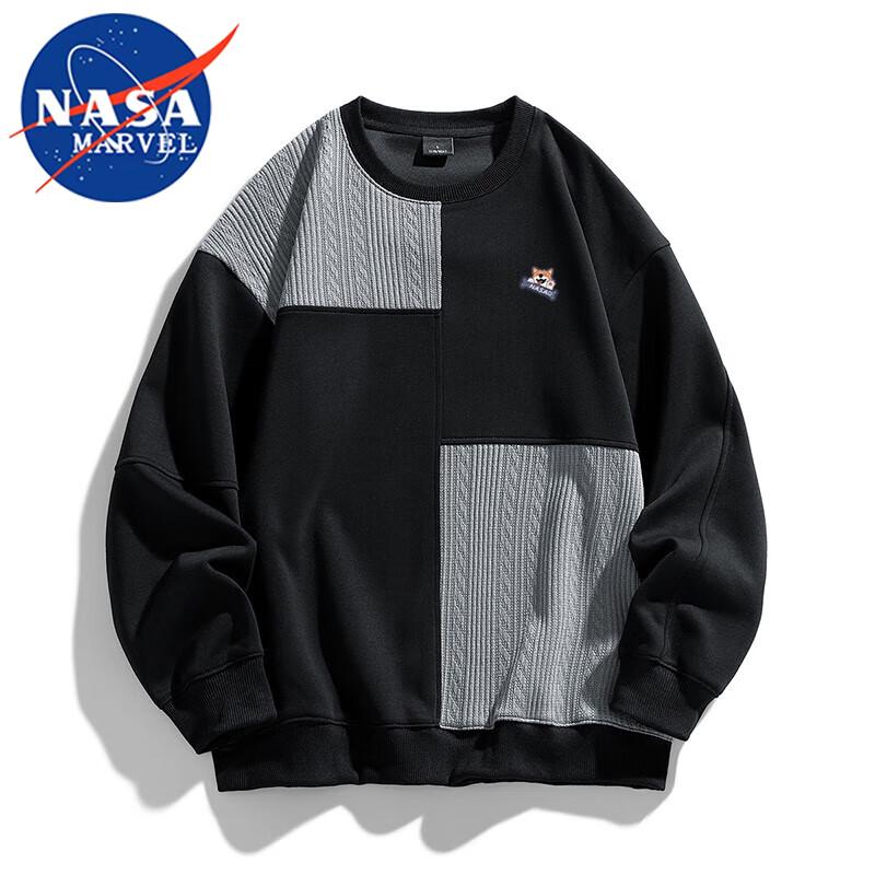 Мужской свитшот с круглым вырезом NASA MARVEL