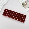 Sweat-absorbent Makeup Headband Elastic Women's Hairband New Yoga Headband