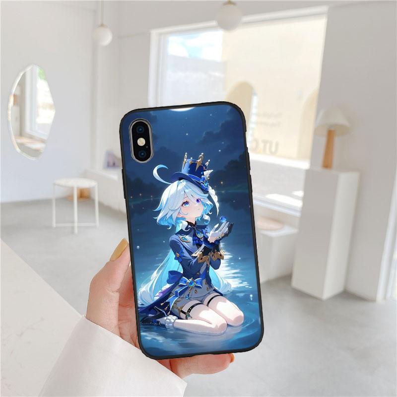 LO47 Genshin Impact Phone Case for Samsung Galaxy M06 M15 M16 M35 M55 M56 A36 A42 A50 A50S A51 A52 A32 A33 A05 A05S A06 A16 A20