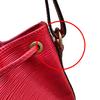 LOUIS VUITTON Epi Petit Noe Shoulder Bag Epi Leather Castarian red Women M44107 Used