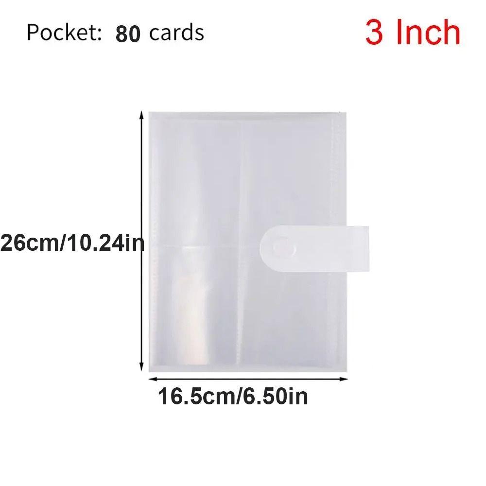 Transparent Picture Card Holder PVC Collect Book New Photocard Holder Idol Star