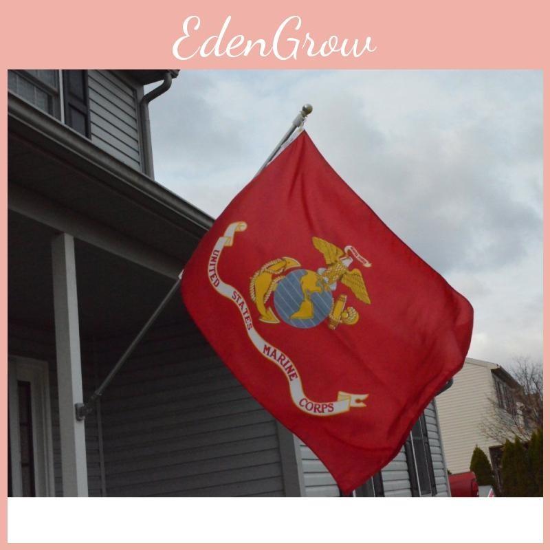 United States Marine Corps Eagle Pattern Military Flag Outdoor Decoration Gift