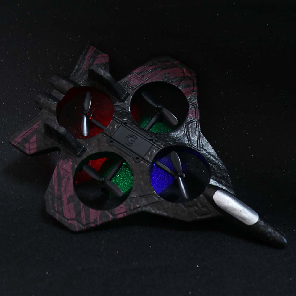 Rechargeable Remote Control Foam Fighter Gravity Sensing RC Hobby Jet Plane  Home Decor