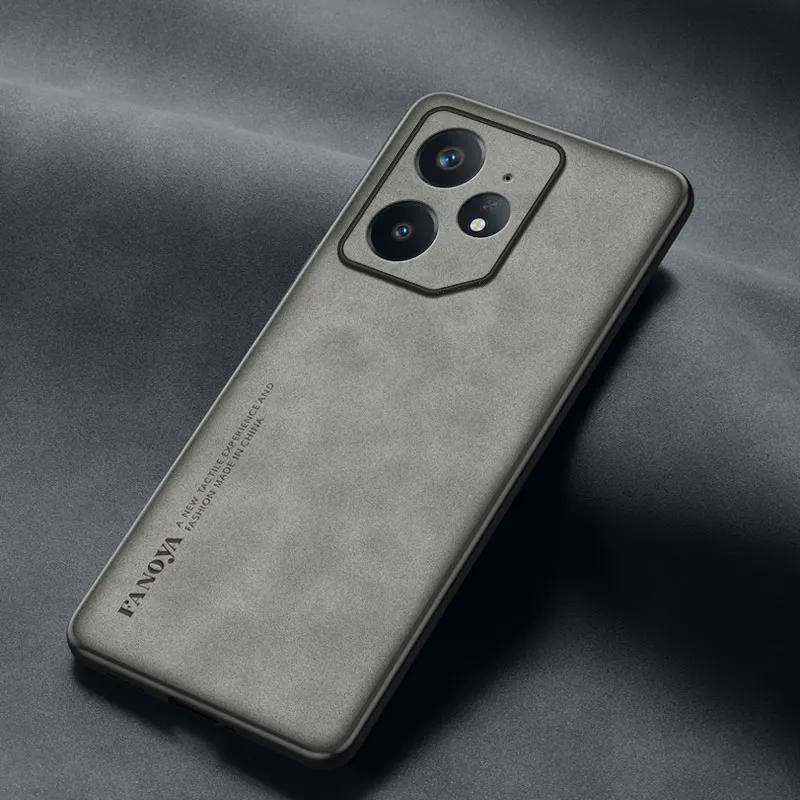 Для Realme NEO 7 GT 7 Pro Роскошный жесткий чехол из кожи Skinsheep для Realme NEO7 GT7pro 6 T NEO 6 SE Защитный противоударный матовый силиконовый бампер