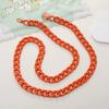 Anti-Slip Acrylic Phone Chain Vintage Crossbody Lanyard Retro Portable Phone Strap  For Women