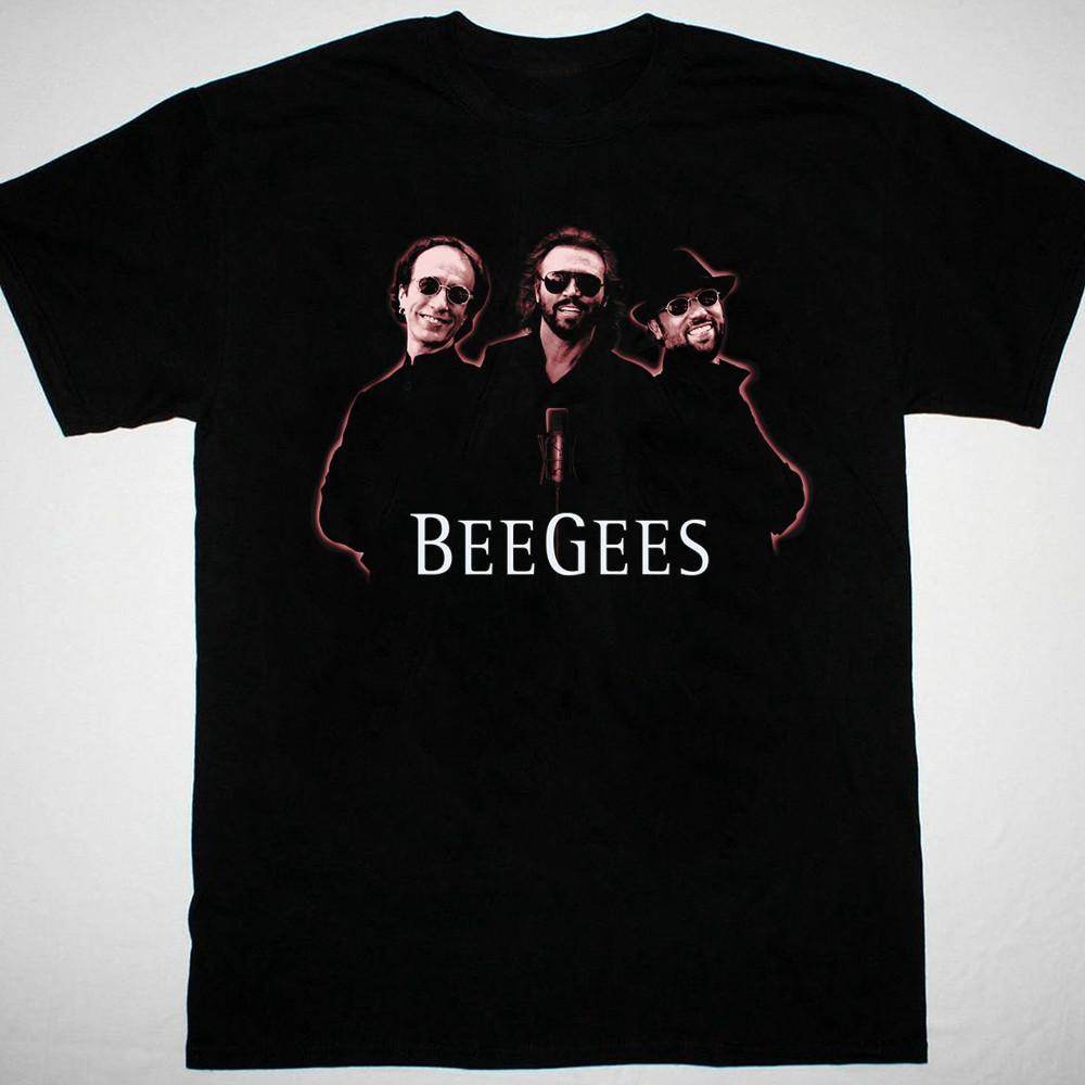 Bee Gees One Night HOT NEW black T-shirt Unisex All sizes XA523