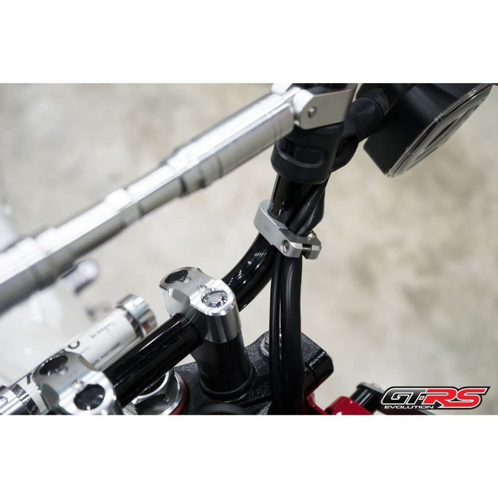 Дюймовый Кабельный Зажим для Honda CT125 Monkey 125 Grom MSX125 ST DAX ZOOMER FORZA PCX Держатель кабеля GTR 22,2 мм 7/8 (синий)