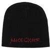 Alice Cooper Unisex Adult Logo Beanie