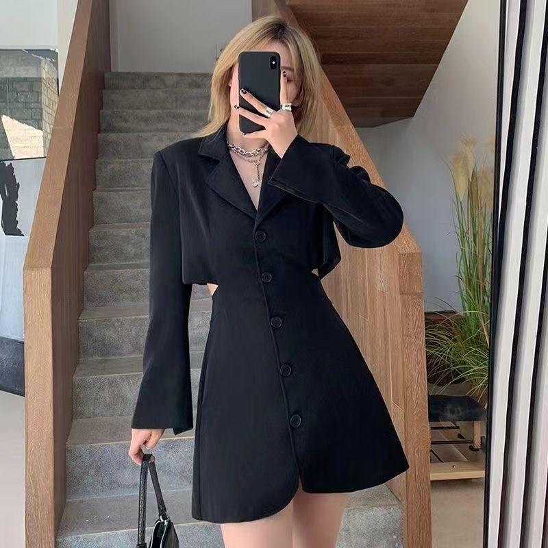 Женский свободный свитер осень/зима 2023 года — модный, нежный и плотный в японском стиле