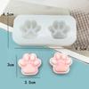 Cat Claw Wax Bottle Sugar Mold Silicone Flipped Sugar Chocolate Making Candle Dropping Gel Gypsum Doll Handmade Model