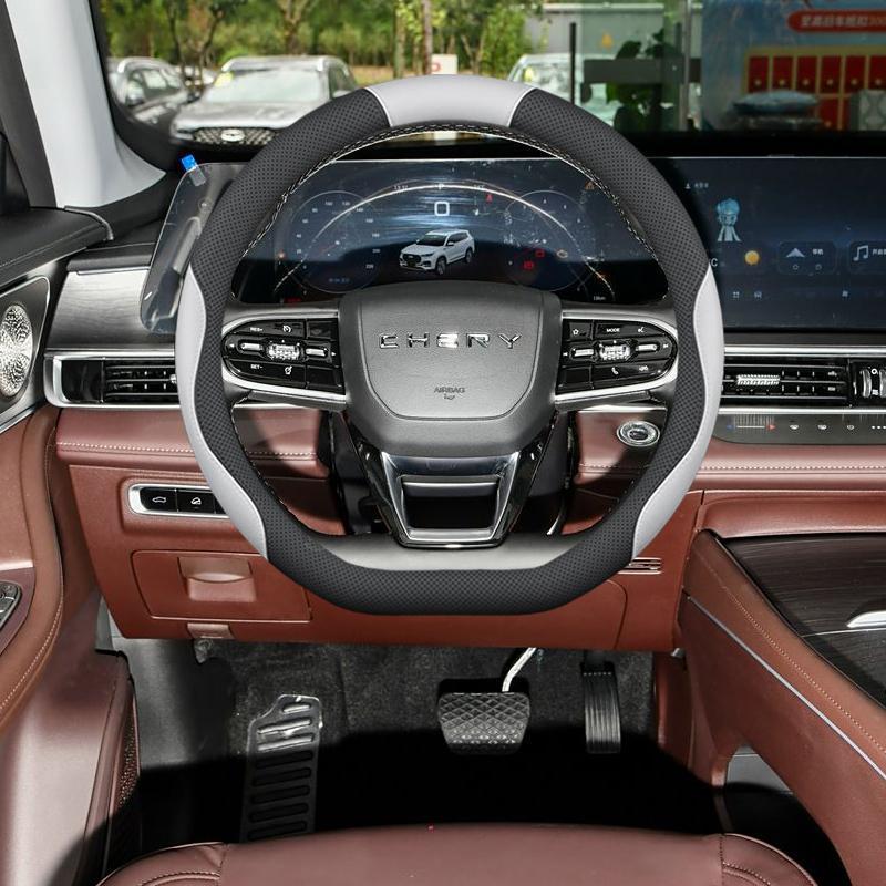 Чехол на руль для Chery Tiggo 8 Plus, 7, 8L, 9, 3X5X и Omoda 06