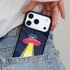 Эстетичный Космический Пришелец Вапорвейв Чехол для Телефона для iPhone 16e 15 14 13 12 17 Pro Max Plus Air 17pro Чехол Coque