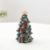 1 шт. прочный миниатюрный пейзаж настольный полимерный домашний декор рождественской елки мини долговечный