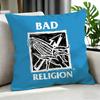 Punk Bad Religion Cushion Cover Cushion Cover Set 4Pcs 50X50 45X45 40X40 Pillowcase Decorative Sofa Home Decor