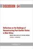 The Reflections On the Challenge of Reconstructing Post-Conflict States In West Africa Book