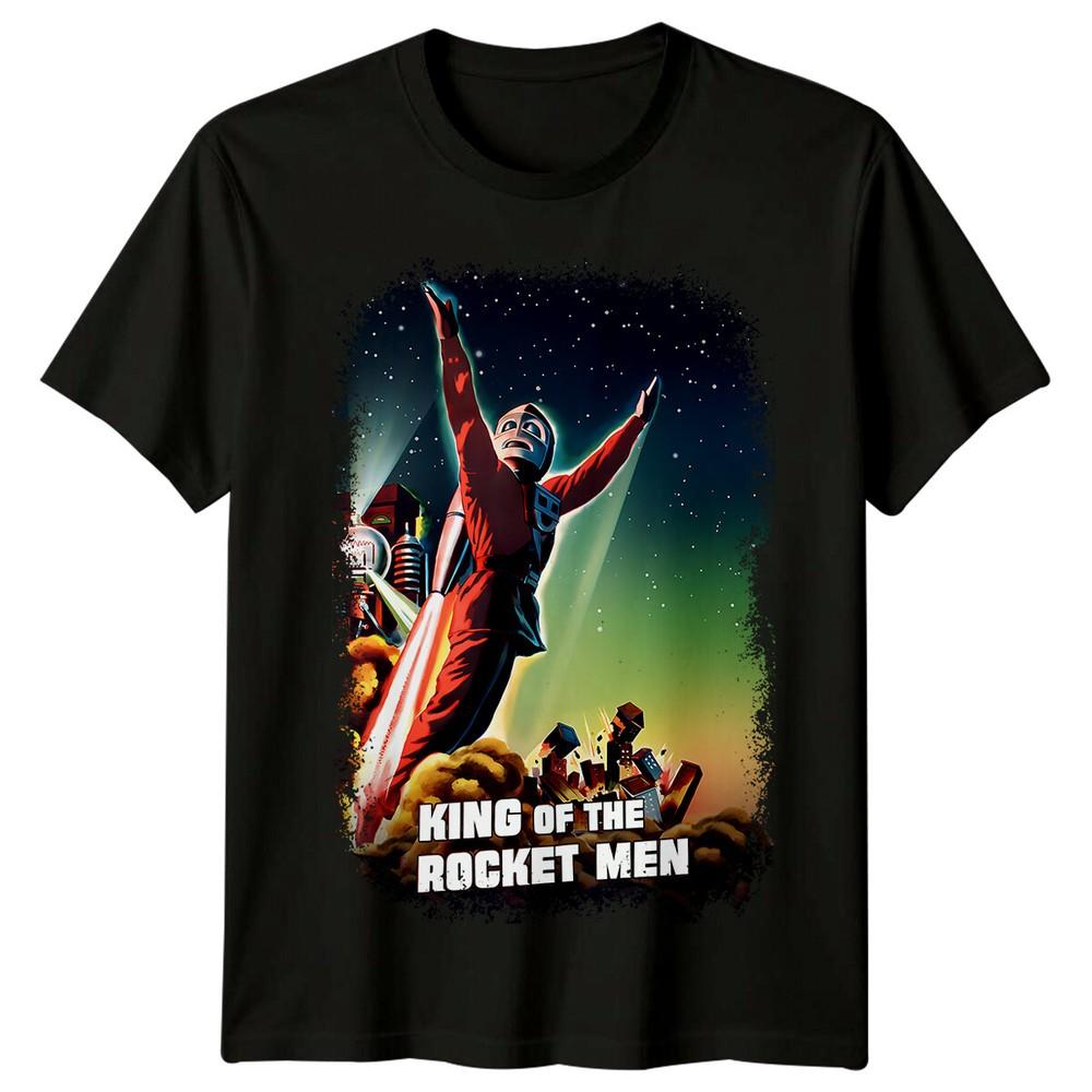 King of the Rocket Men (1949) Movie Poster Inspired T-Shirt Retro Tee Unisex