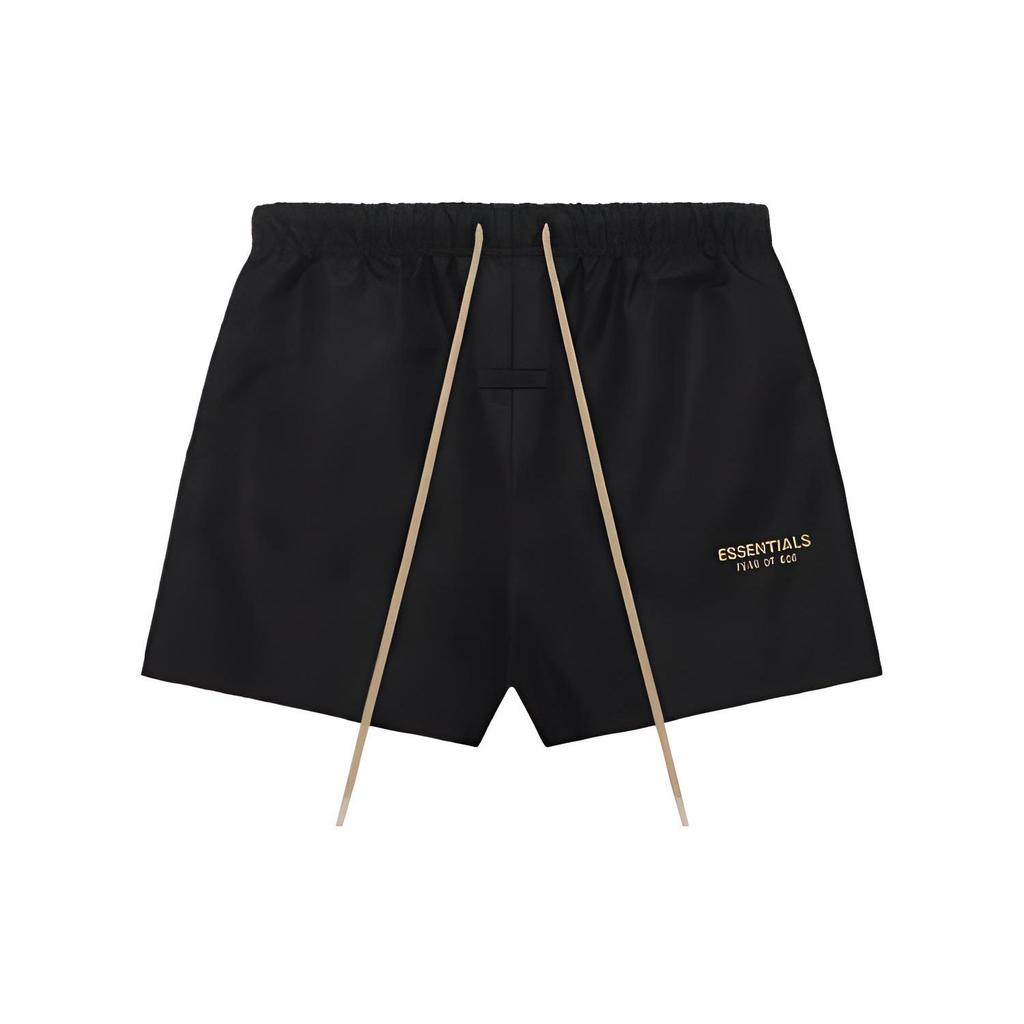 Fear of God Essentials Running Short Jet Black Men Bottoms 160BT232020F