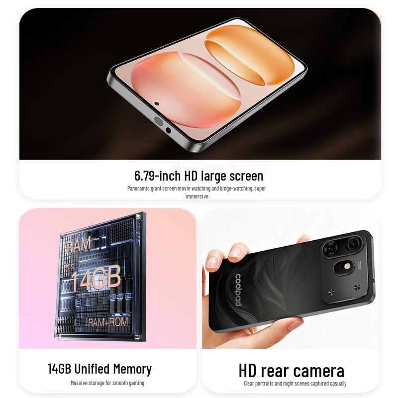 Смартфон Coolpad COOL80 с 6,7-дюймовым экраном и инфракрасным пультом (Китайская версия)