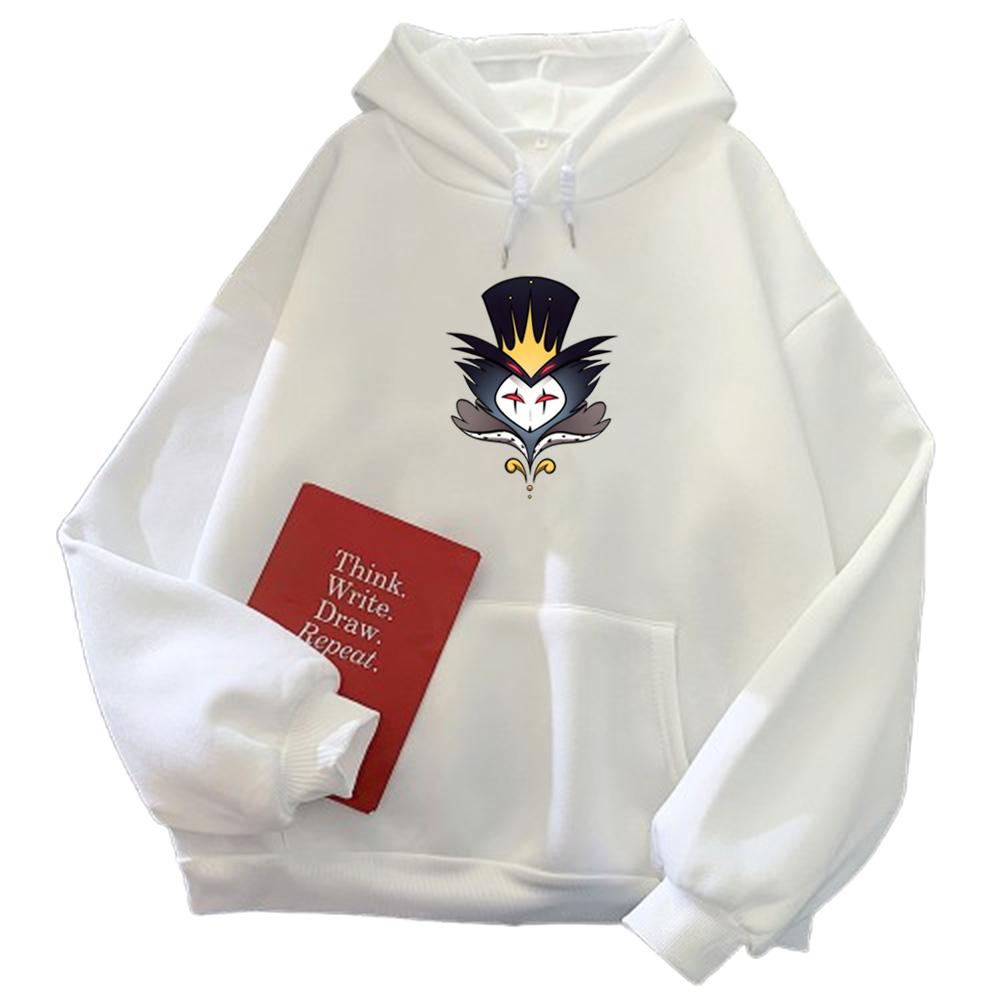 Хеллава Босс Толстовки Столас Толстовки Аниме Мужская Женская Толстовка Взрослая Комиксы Принт Флис Пуловеры Зимняя Одежда