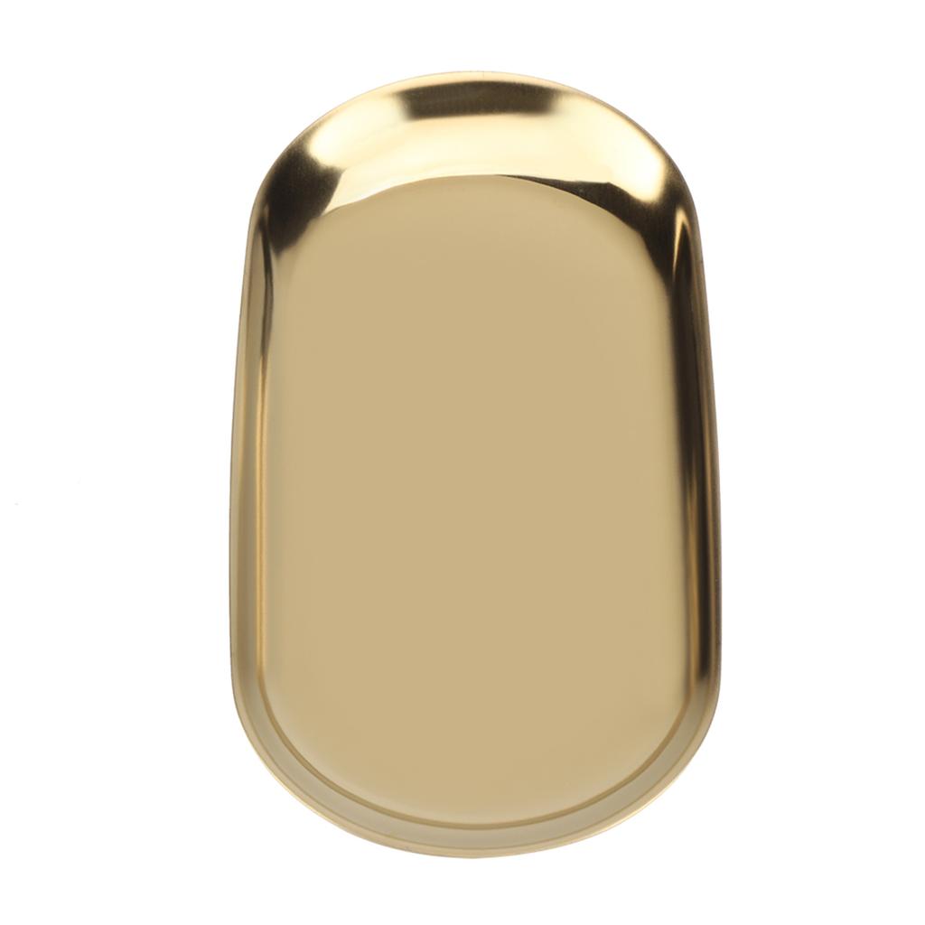 Поднос из нержавеющей стали в скандинавском стиле для хранения косметики, ювелирных изделий, торта, тарелка для офисных столов