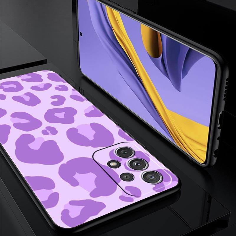 Бесконечность на Фиолетовом Чехле Для Samsung Galaxy A13 A51 A71 A41 A31 A21S A11 A01 A03S A12 A32 A52 A22 A23 A33 A53 A73 5G