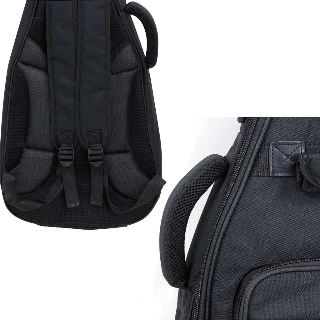 KIKUTANI Gig Bag for Electric Guitar 20mm Thick Cushion Backpack Type GVB-30E