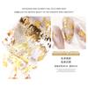 10 шт./кор. шелковые золотые серебряные сетчатые наклейки для ногтей кружевные фрагменты переводные наклейки из фольги бумажные наклейки маникюрные украшения своими руками с блестками