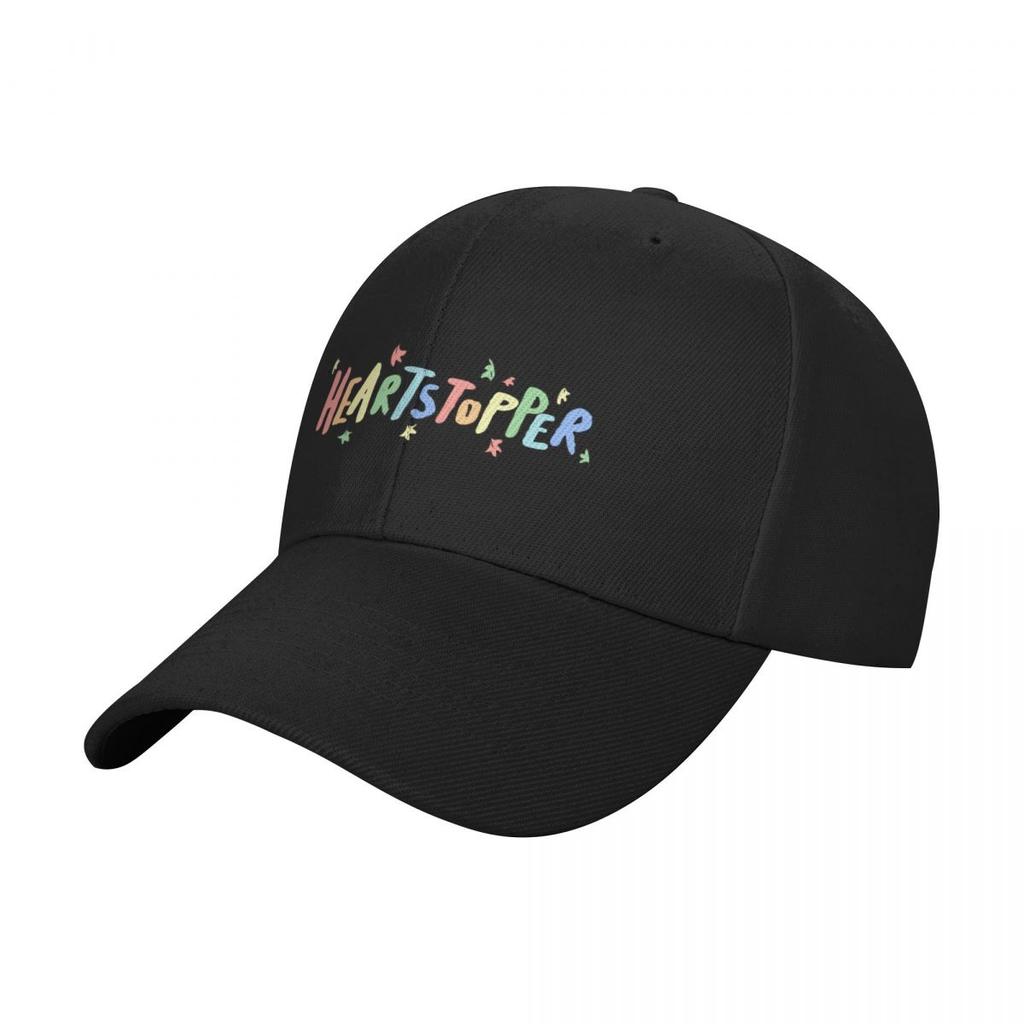 Heartstopper logo with leaves Baseball Cap Golf beach hat Dropshipping Mens Hats Womens