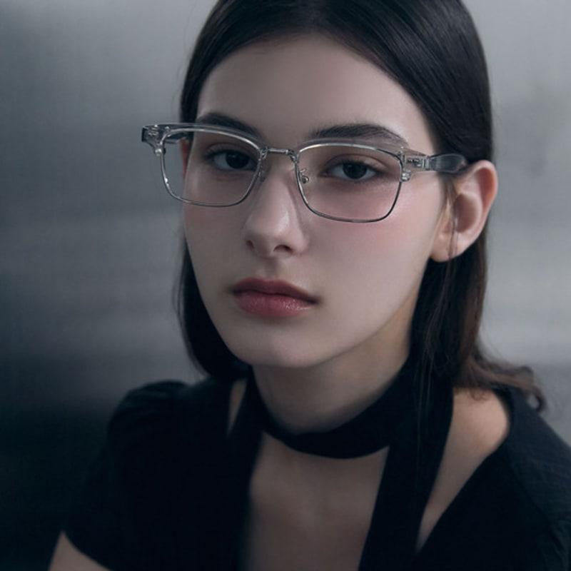 Oart Noor Glasses [CRYSTAL SILVER]