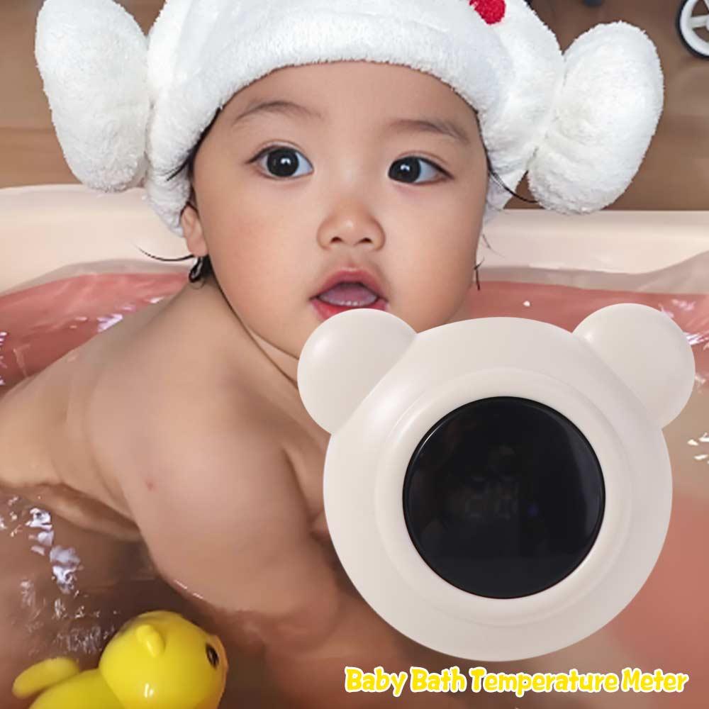Детский термометр для воды в форме медвежонка Беспроводной измеритель температуры для купания ребенка Аксессуары для бассейна
