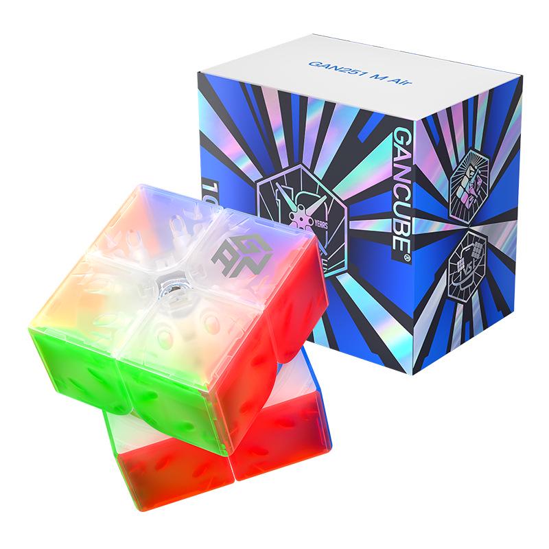 GAN 10th Anniversary Magnetic Levitation 3x3x3 Rubik's Cube Puzzle - Educational Toy & Birthday Gift for Boys and Girls.