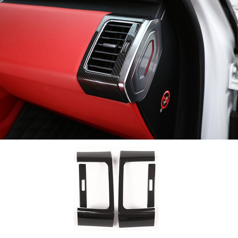 For Land Rover Range Rover Sport 2014-2017 ABS Carbon Fiber car dashboard center console gear panel decorative cover sticker kit