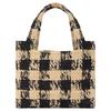 Loewe Mini Font Tote Bag Natural/Black Women Tote_bags Tan ALF1V46X10-2165