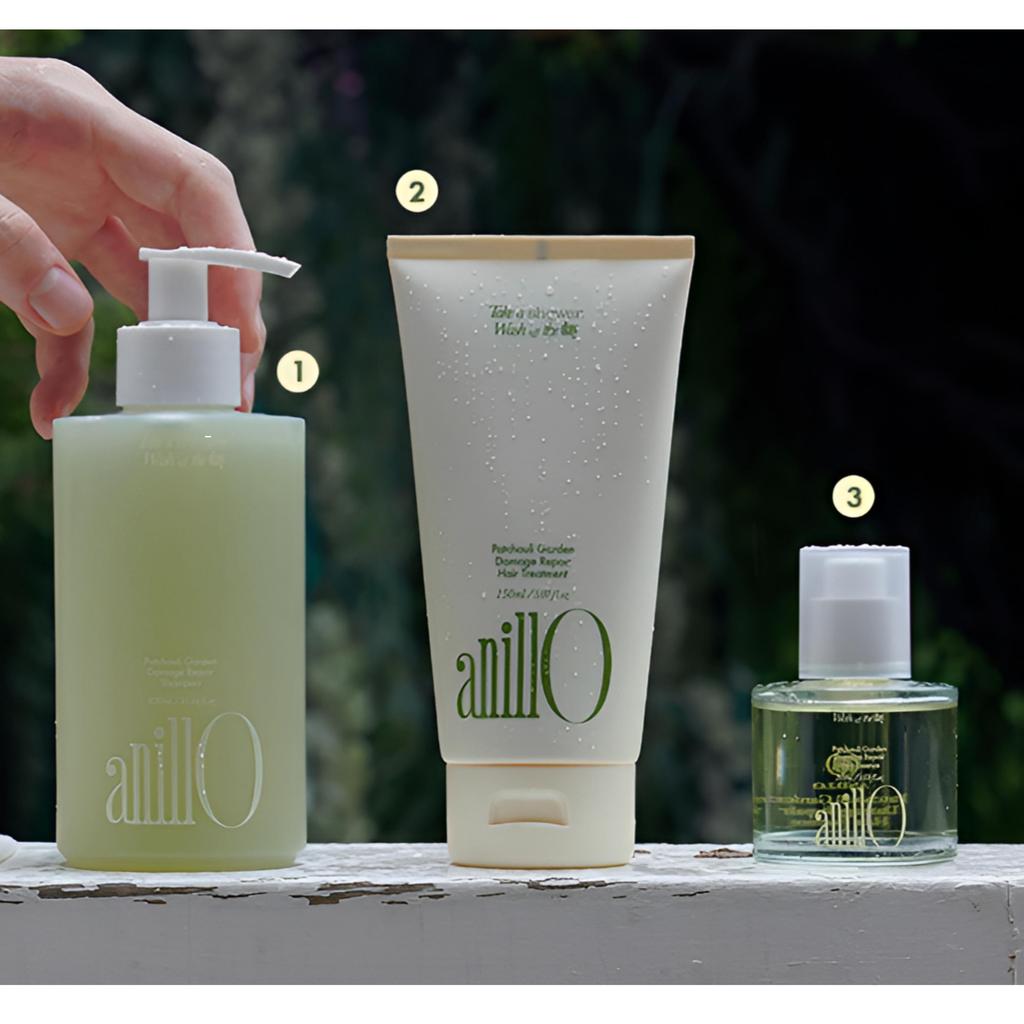 [Термозащита] ANILLO Patchouli Garden Восстанавливающее средство для волос 150 мл