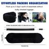 Travel Pillow Stuffable Transformable Expandable Carry-On Travel Pillowcase