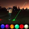 6Pcs LED Golf Balls Glow In Dark Night Golfing Luminous Fluorescent Golf Ball Light Up Golf Balls