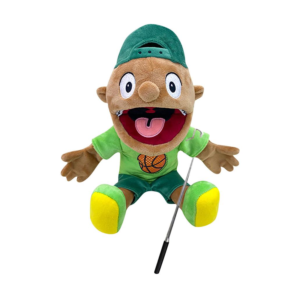 Мягкая плюшевая игрушка, ручная кукла для игрового дома, озорная забавная игрушка-марионетка с рабочим ртом, детский подарок на день рождения, Рождество, Хэллоуин