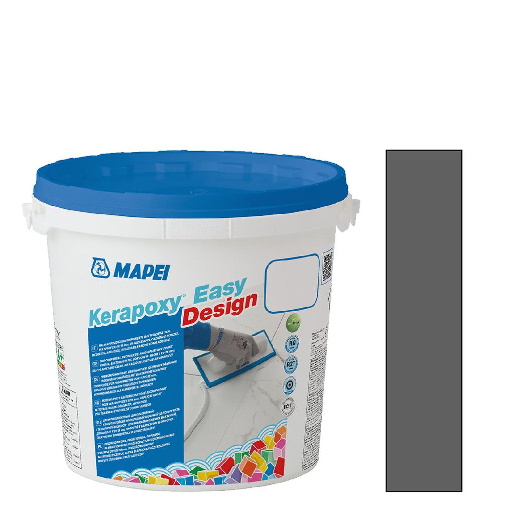 Mapei Kerapoxy Easy Design Эпоксидная затирка Цвет 119 Лондонский серый 3 кг