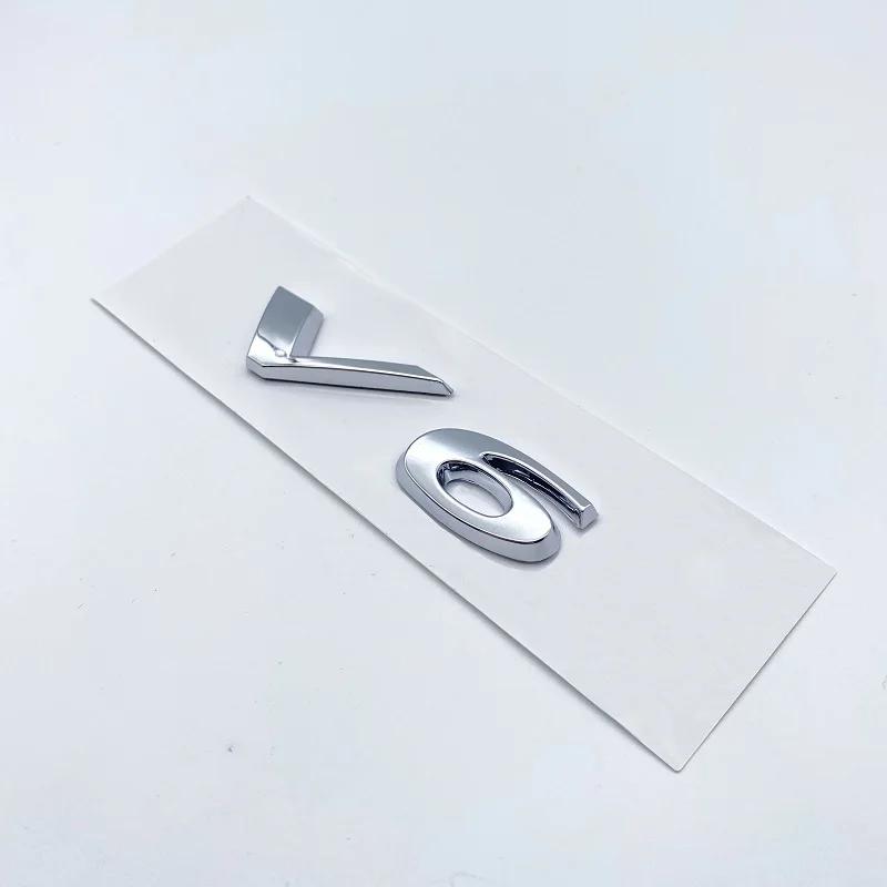 Letter Emblem Chrome Glossy Black ABS 3.0 5.0 V6 V8 20T 25T 30T 35T for Jaguar XJ F-TYPE F-PACE E-PACE Badge Fender Trunk LogoSS9