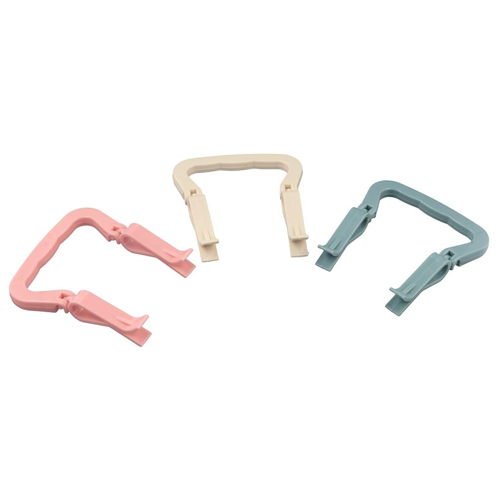 2 шт. Пластиковый зажим для мусорного мешка, маленький зажим для мусорного мешка, зажим для края мусорного бака, мусорный бак