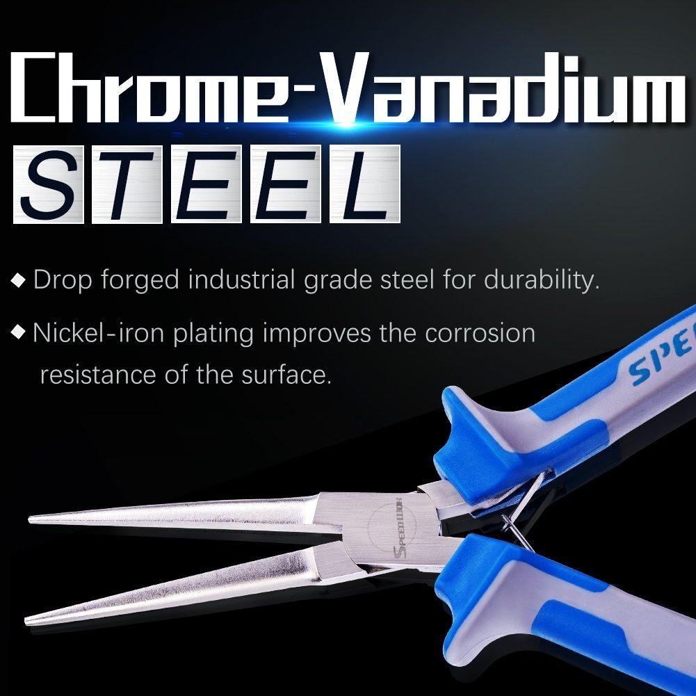 SPEEDWOX Mini Pliers 6 with Storage Cutting Precision Strong Professional Repair Accessory Micro Handmade Hobby Handicraft Beginner Set, Pieces, Case,