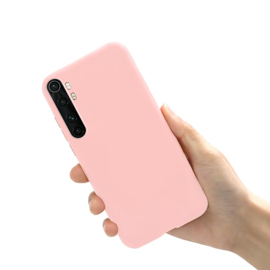 Чехол для Xiaomi Mi Note 10 Lite 6.47" Желто-черный Цвет Мягкий Тонкий Задний Чехол Для Xiaomi Note 10 Lite Mi Note10 Lite