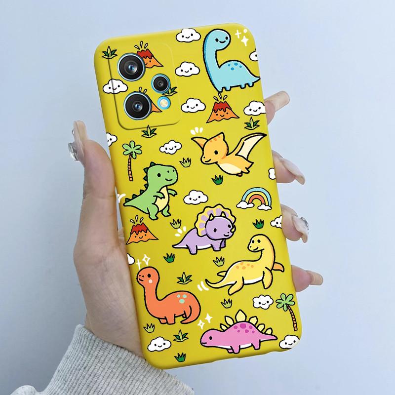 Чехол для телефона Realme 9 Pro Plus RMX3392 RMX3393 Дизайн 'Цветочная Девочка' Мягкий Силикон ТПУ Задняя Панель Для Realme9 4G RMX3521 Чехлы