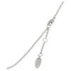 Vivienne Westwood Small Mayfair Orb Pendant Necklace Unisex necklace Silver Blue-Diamond 6302005102W388