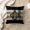 N-New O-Orleans S-Saints Pillow Anime Pillow Sofa Bed Head Pillow Cover Cushion Cover 45X45 Cm Fashion